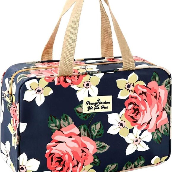 Large Makeup Bag Toiletry Bag for Women Make Up Bag Cosmetic Bag Toiletries Bag - Picture 1 of 5